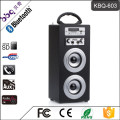 BBQ KBQ-603 10W 1200mAh Wooden Rechargeable Portable Karaoke Speaker